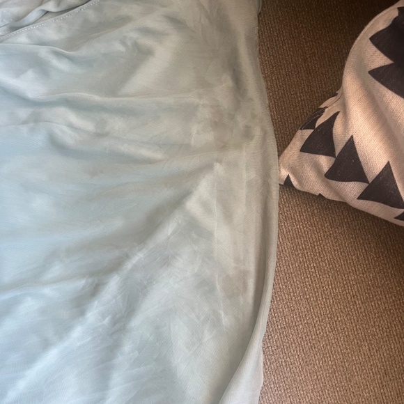 David’s Bridal Dusty Sage Bridesmaid Dress - Picture 3 of 3